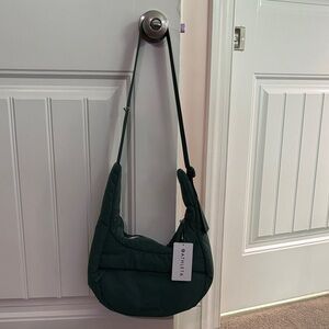 Athleta Forest Green Crossbody Bag